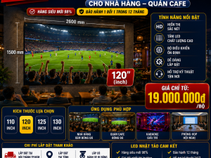 Thanh lý Màn Hình LED 120 Inch Trong Nhà