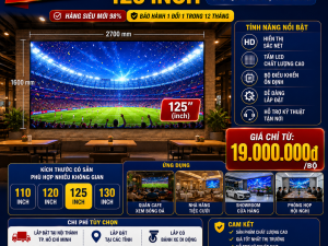Thanh lý màn hình LED trong nhà 125 inch