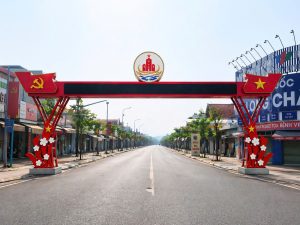 Thiết Kế Và Thi Công Cổng Chào Hiện Đại