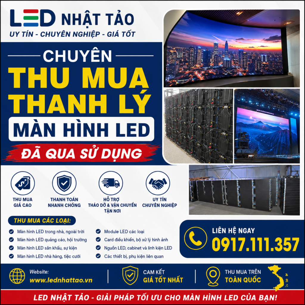 Thu Mua, Thanh Lý Màn Hình LED